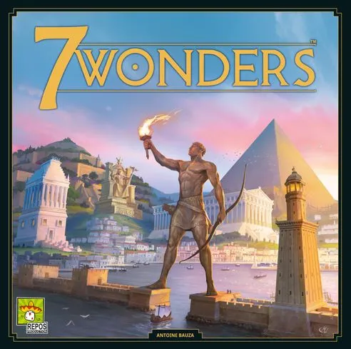 Copertina di 7 Wonders