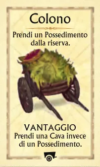 Carta ruolo Colono in Puerto Rico